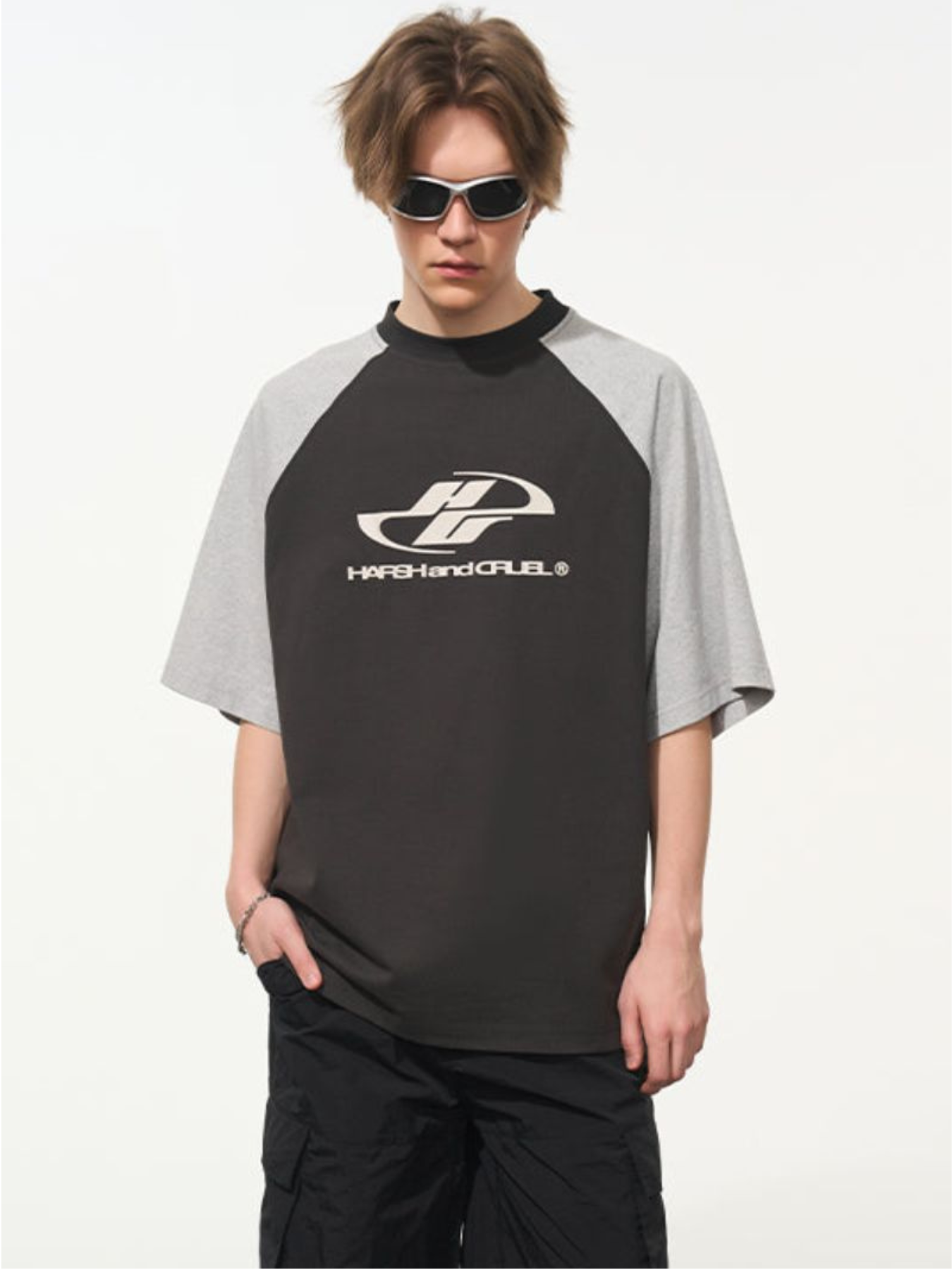 HARSH AND CRUEL RAGLAN TEE