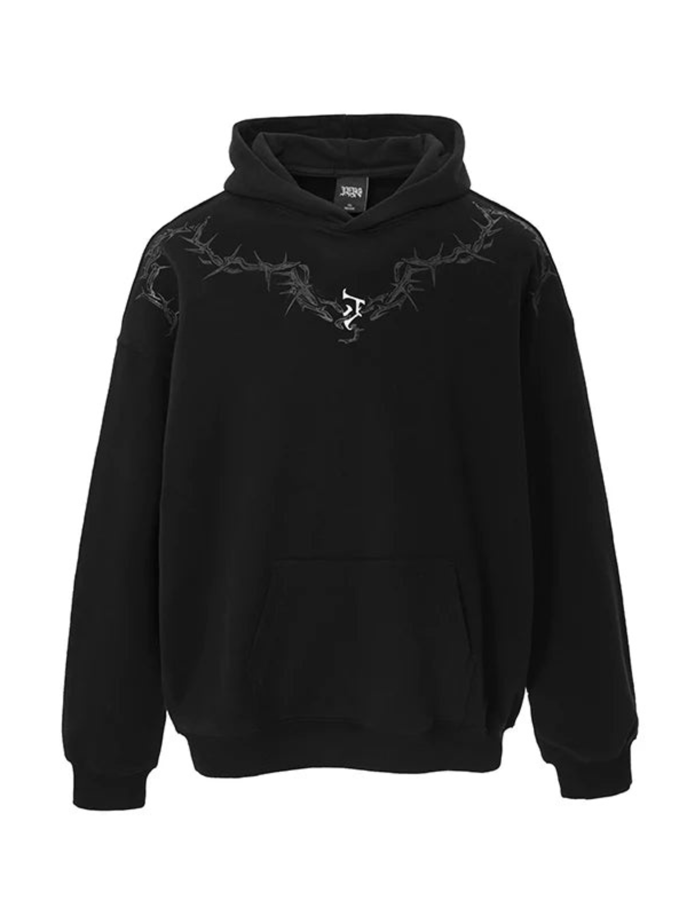 GLUE CRACK PRINT HOODIE