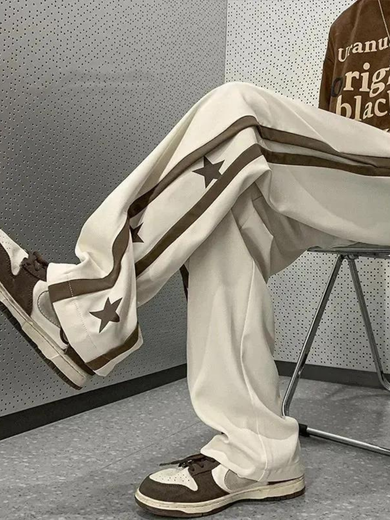 PANEL STRAIGHT LEG PANTS