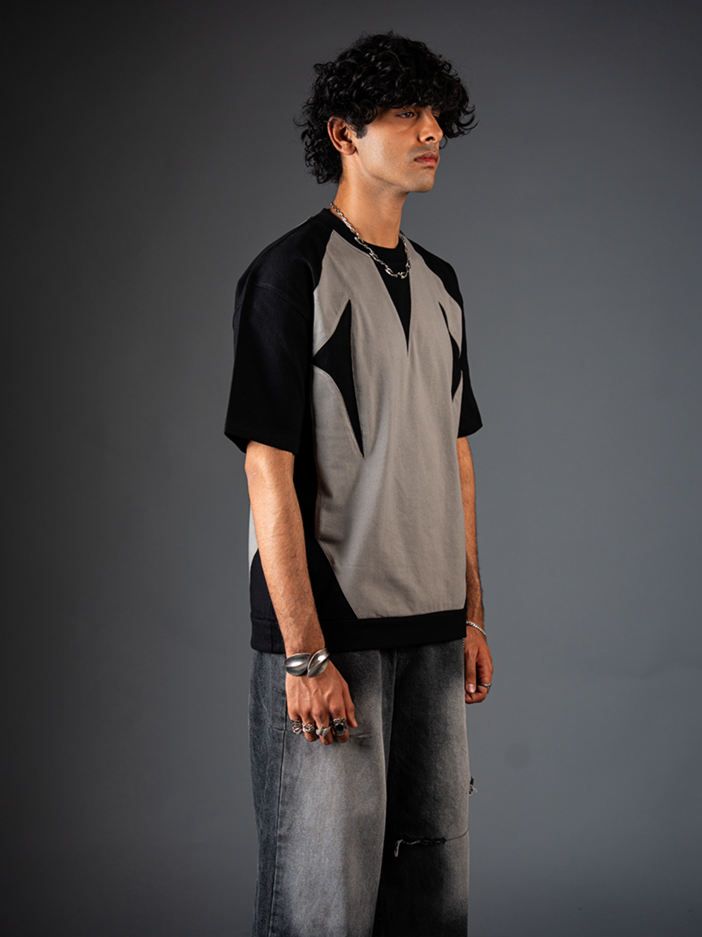 FIVEKOH RAGLAN PANELED TEE