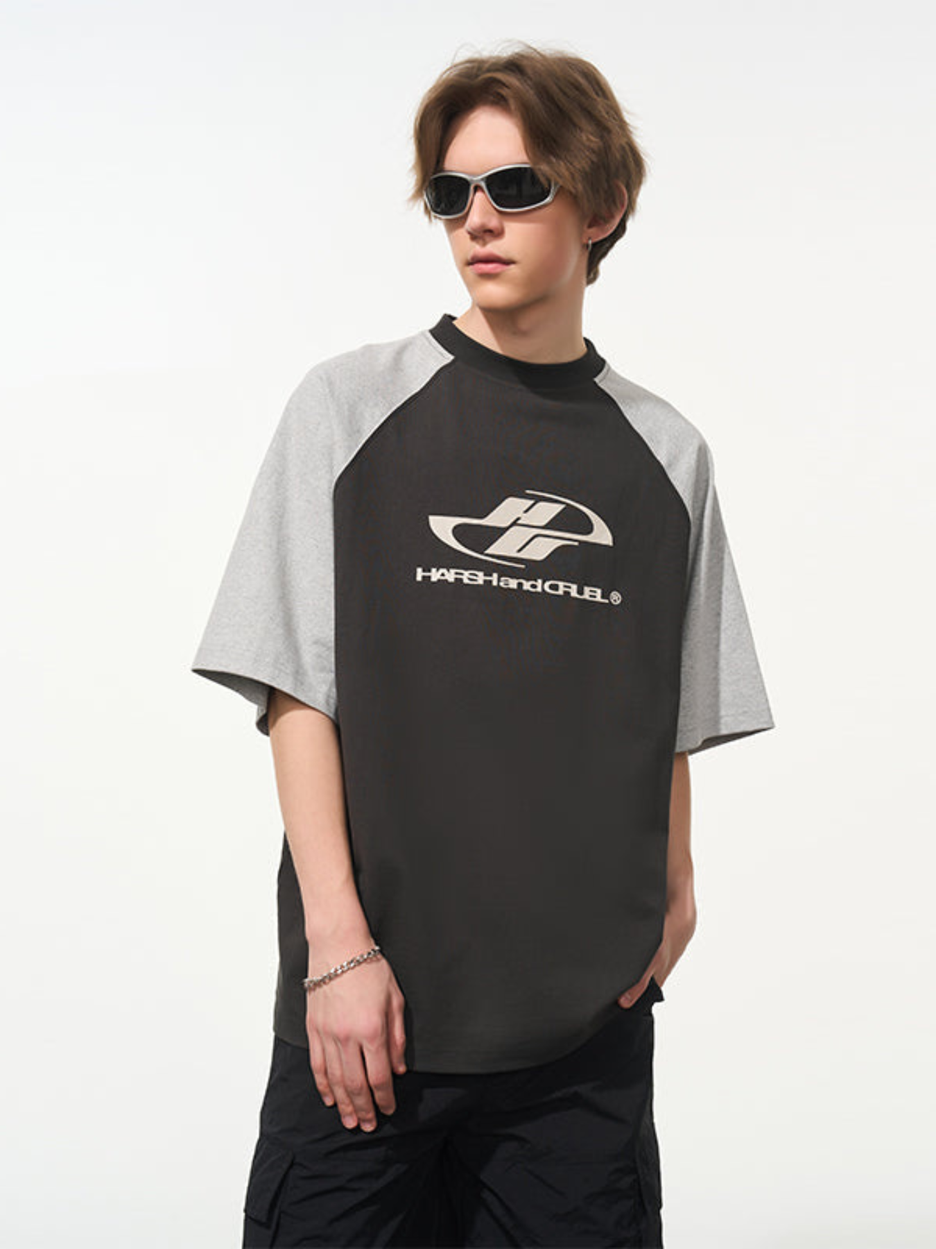 HARSH AND CRUEL RAGLAN TEE