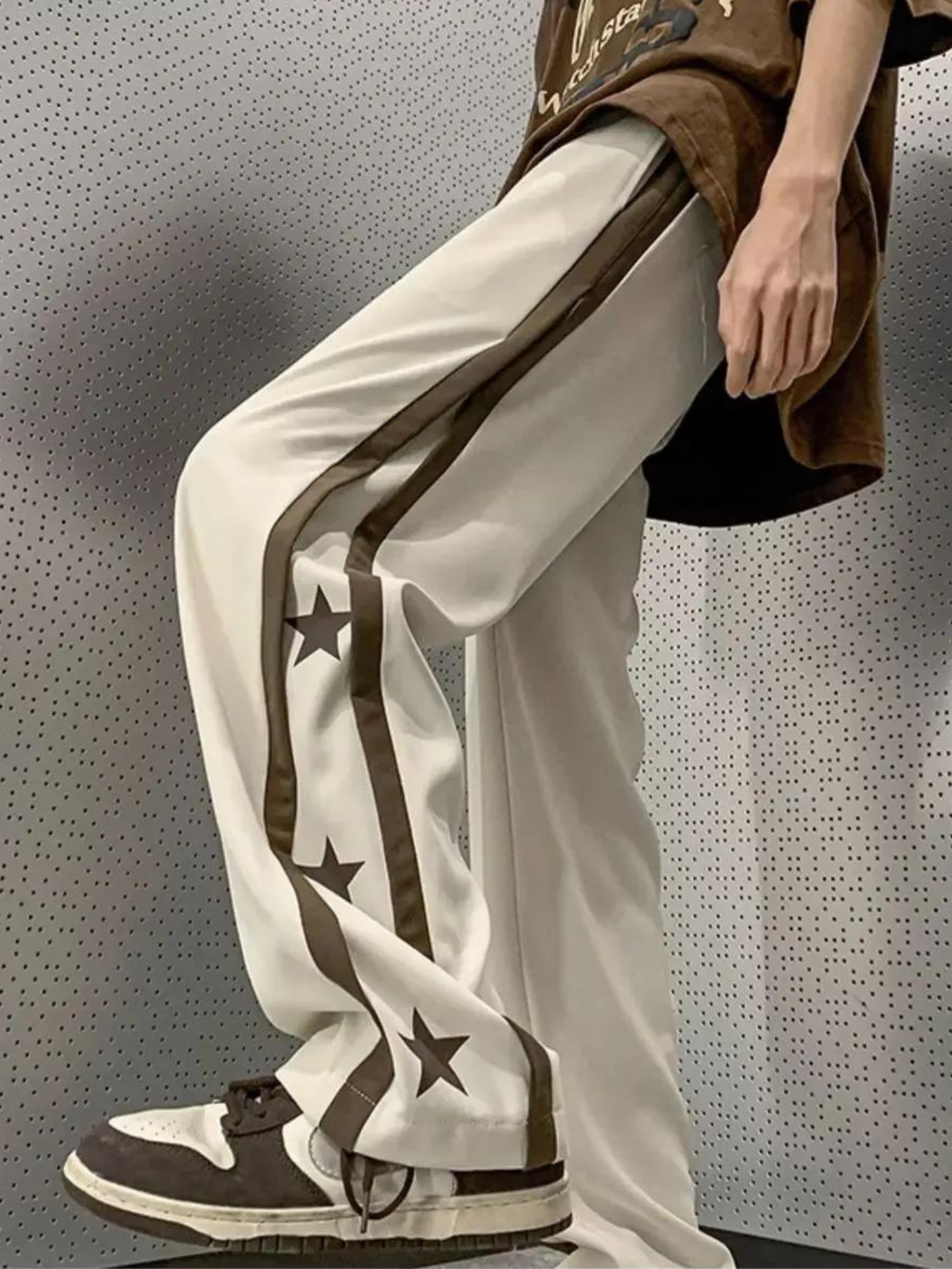 PANEL STRAIGHT LEG PANTS