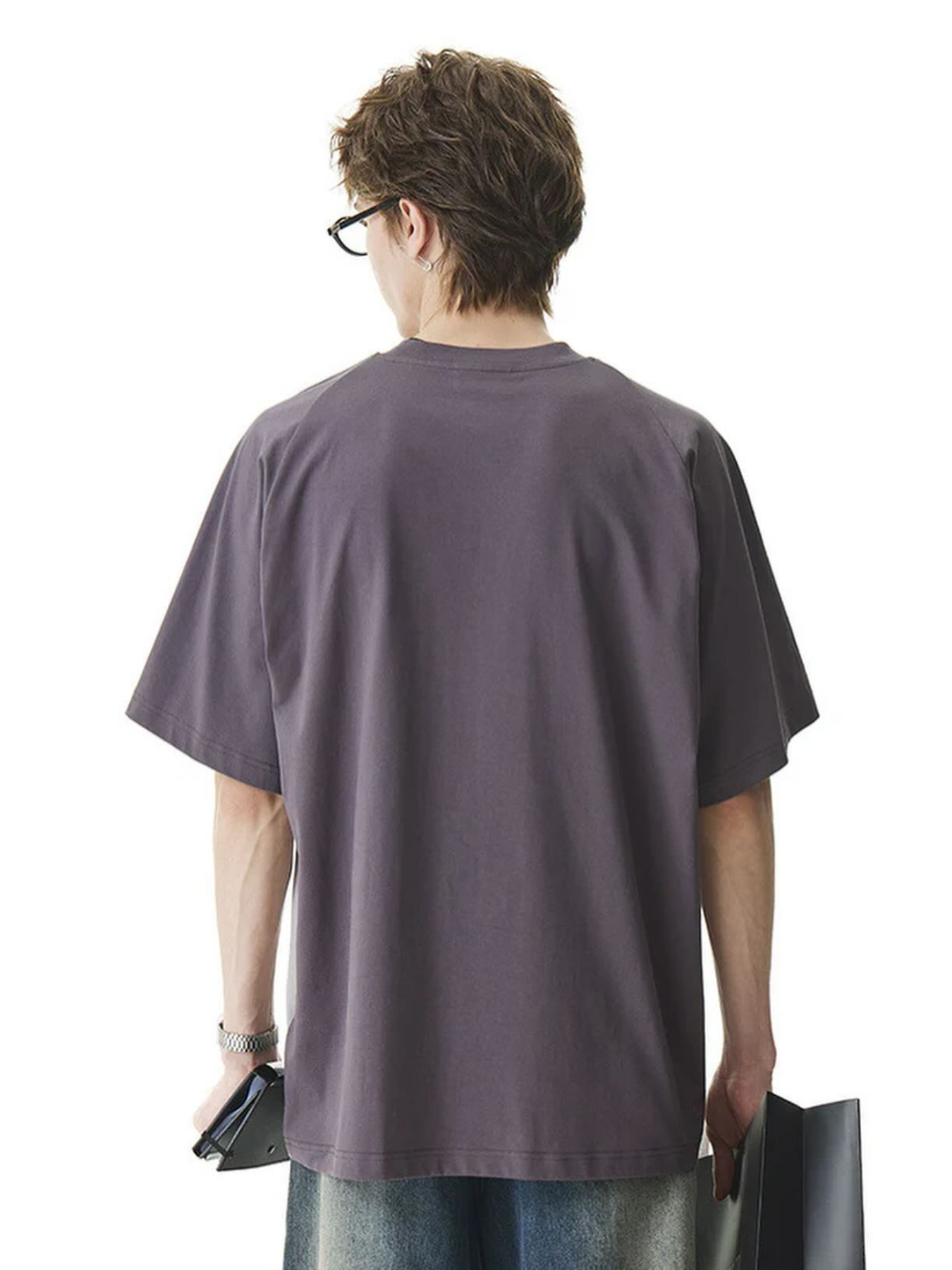 TWO-TONE MINIMAL T-SHIRT
