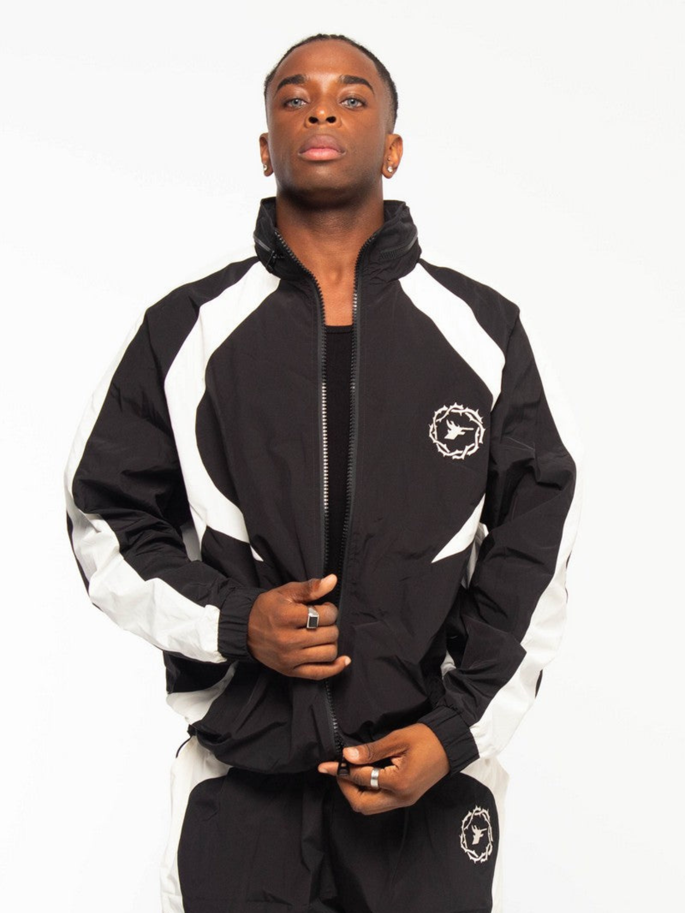 SHADOW PLAY ZIP-UP HOODIE