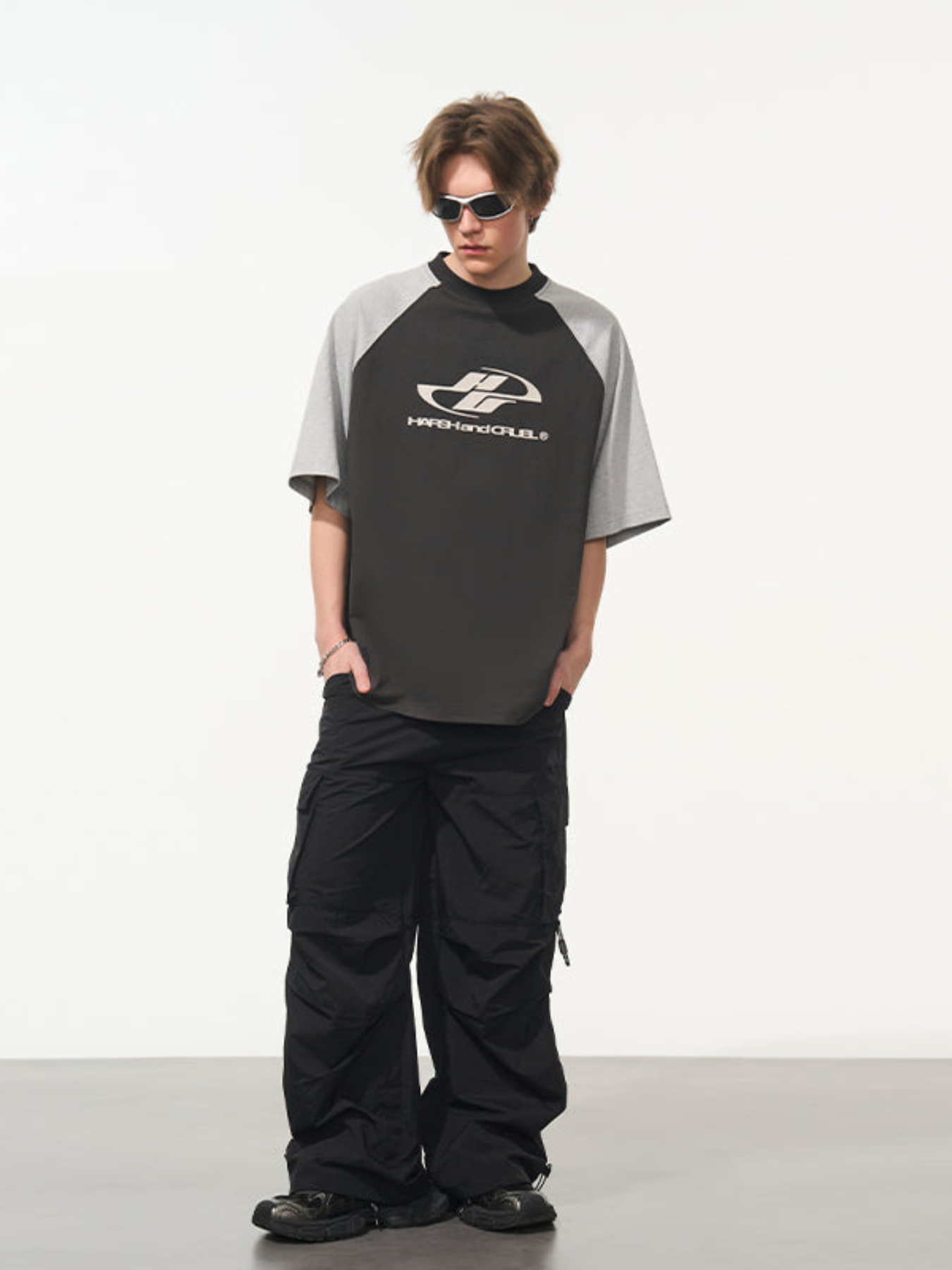 HARSH AND CRUEL RAGLAN TEE