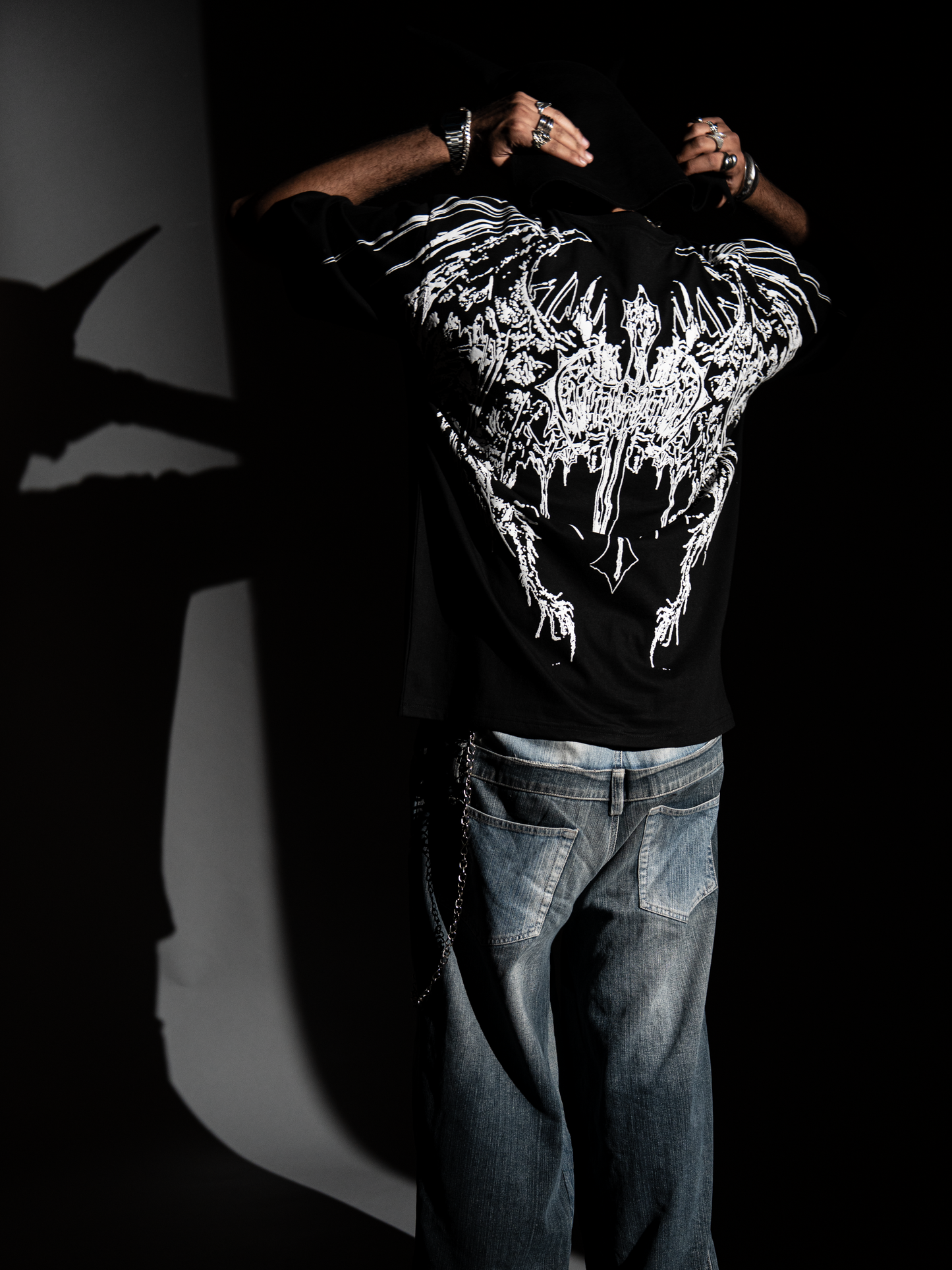 GOTHIC SOUL OVERSIZED TEE