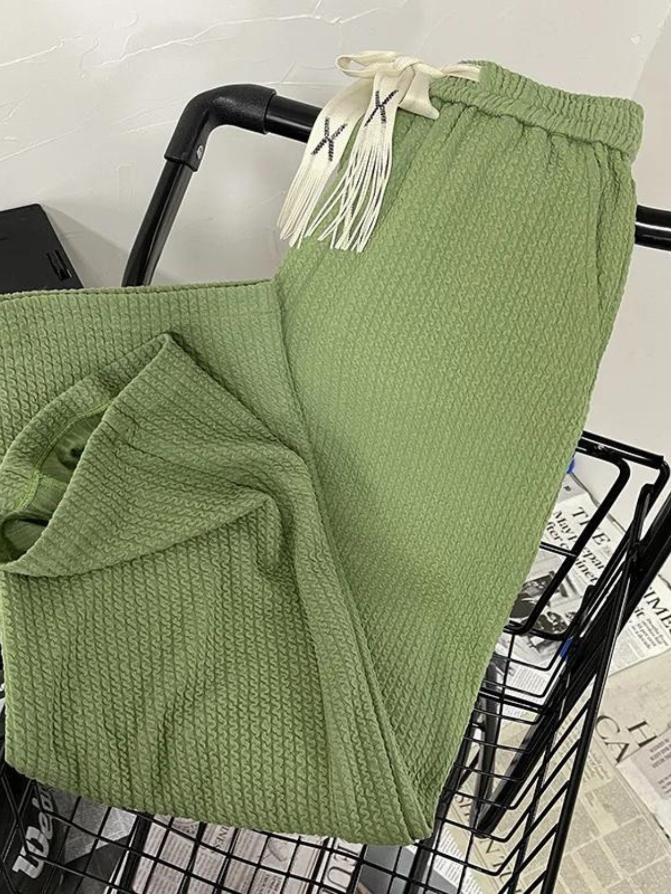PLEATED MEN PANTS