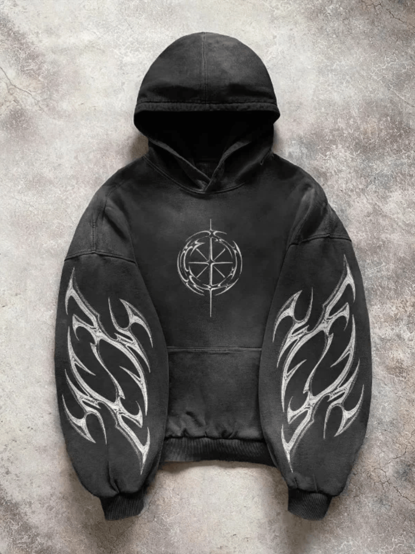 Mens Hoodie Punk Zip Hoodie Men's Forest Green CM Punk Best In The