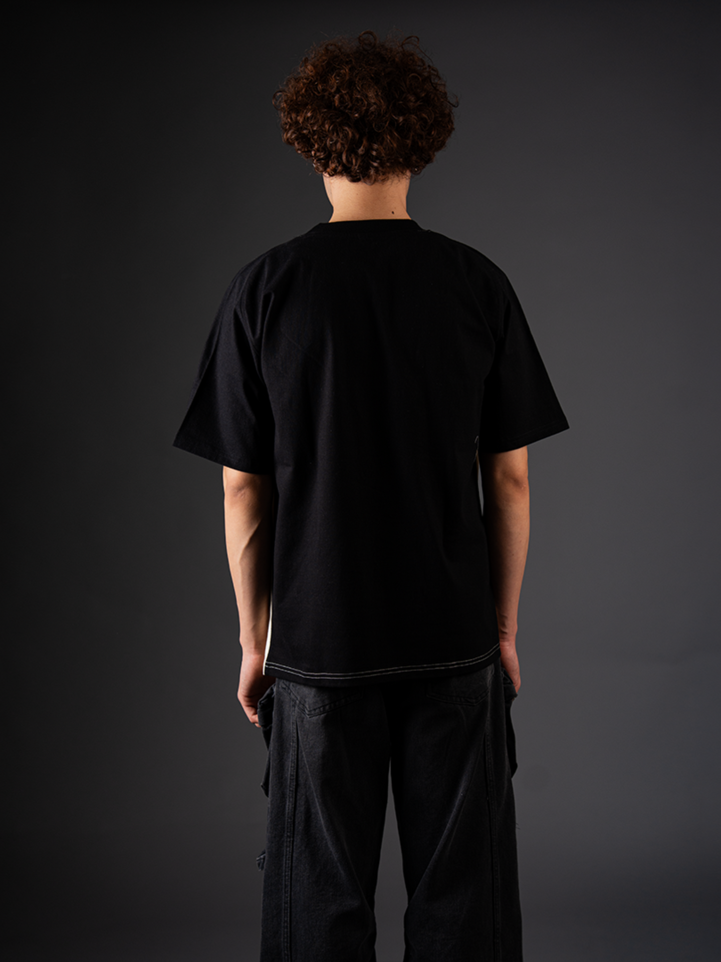 TWO-TONE MINIMAL T-SHIRT