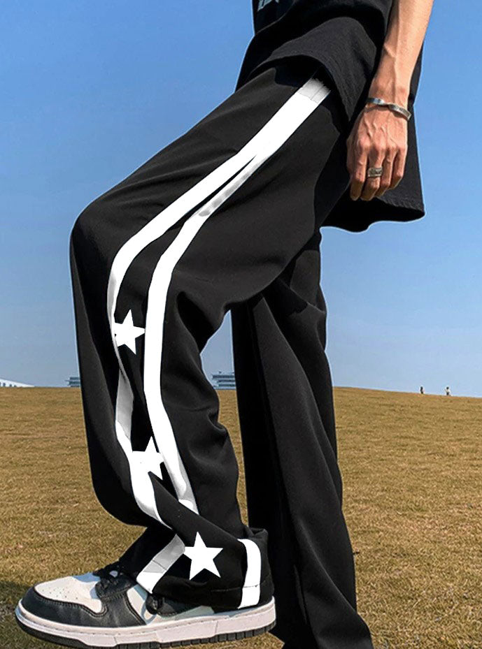 PANEL STRAIGHT LEG PANTS