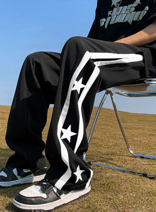 PANEL STRAIGHT LEG PANTS