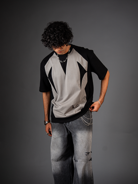 FIVEKOH RAGLAN PANELED TEE