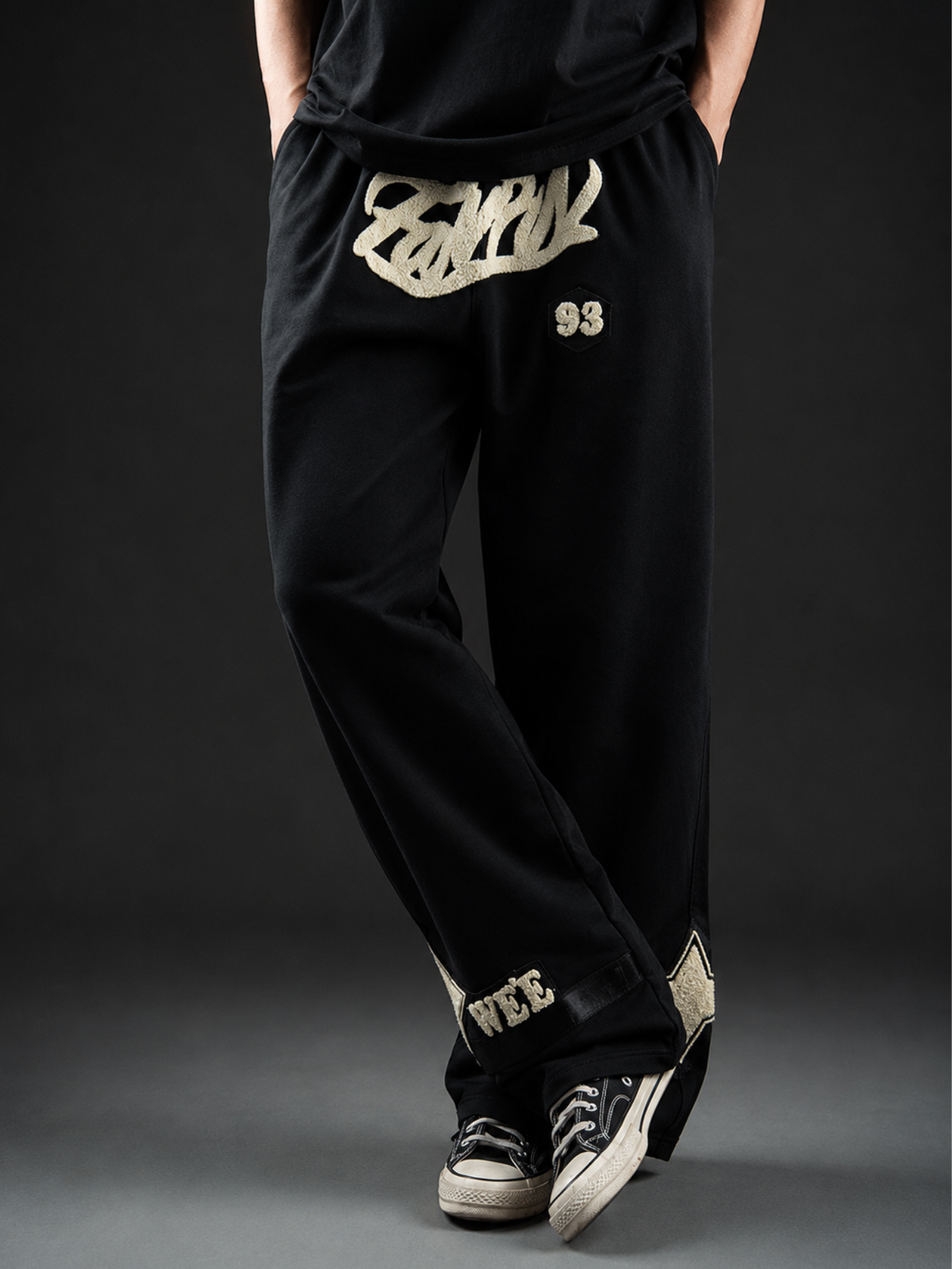 ELLESEY EMBROIDERED PANTS