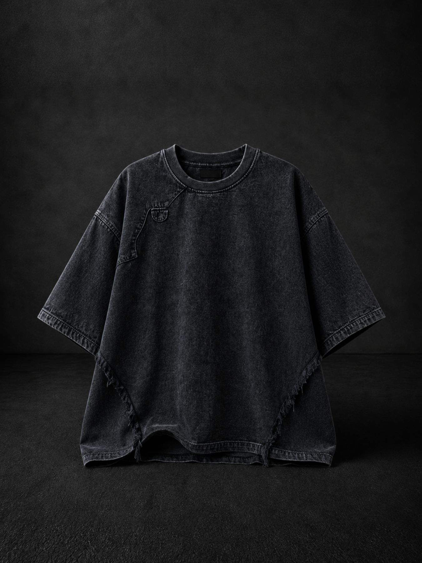 RUIN ARMOR TEE - ACID BLACK