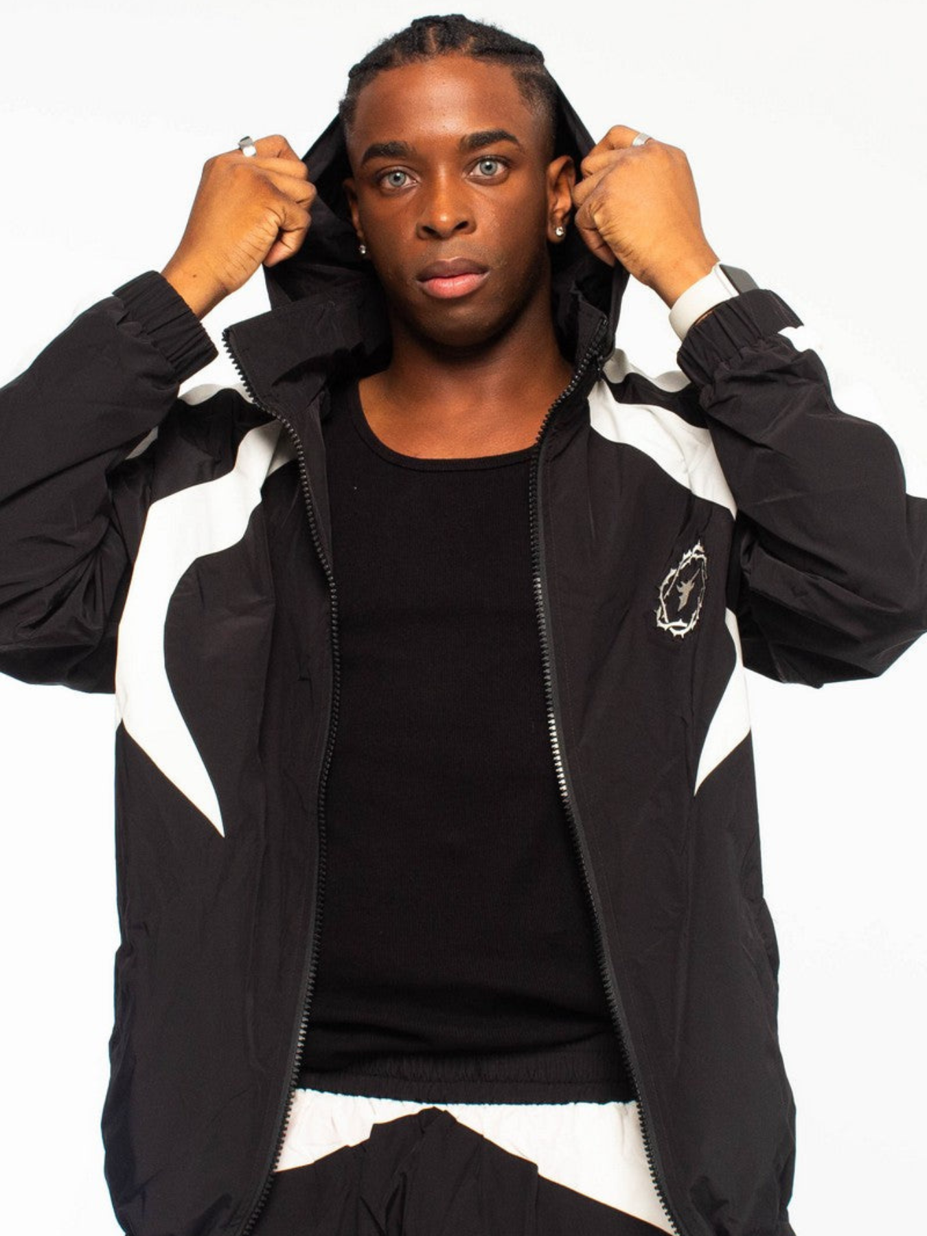 SHADOW PLAY ZIP-UP HOODIE