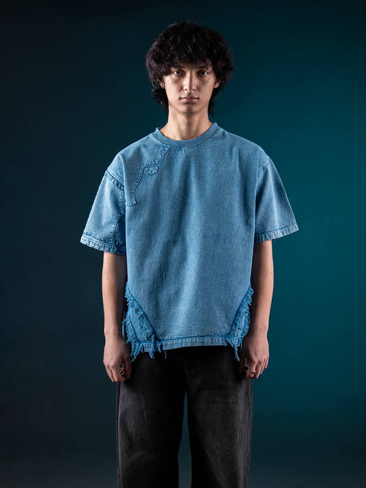 RUIN ARMOR TEE - DENIM BLUE