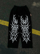 Gothic Punk Dark Style Pants