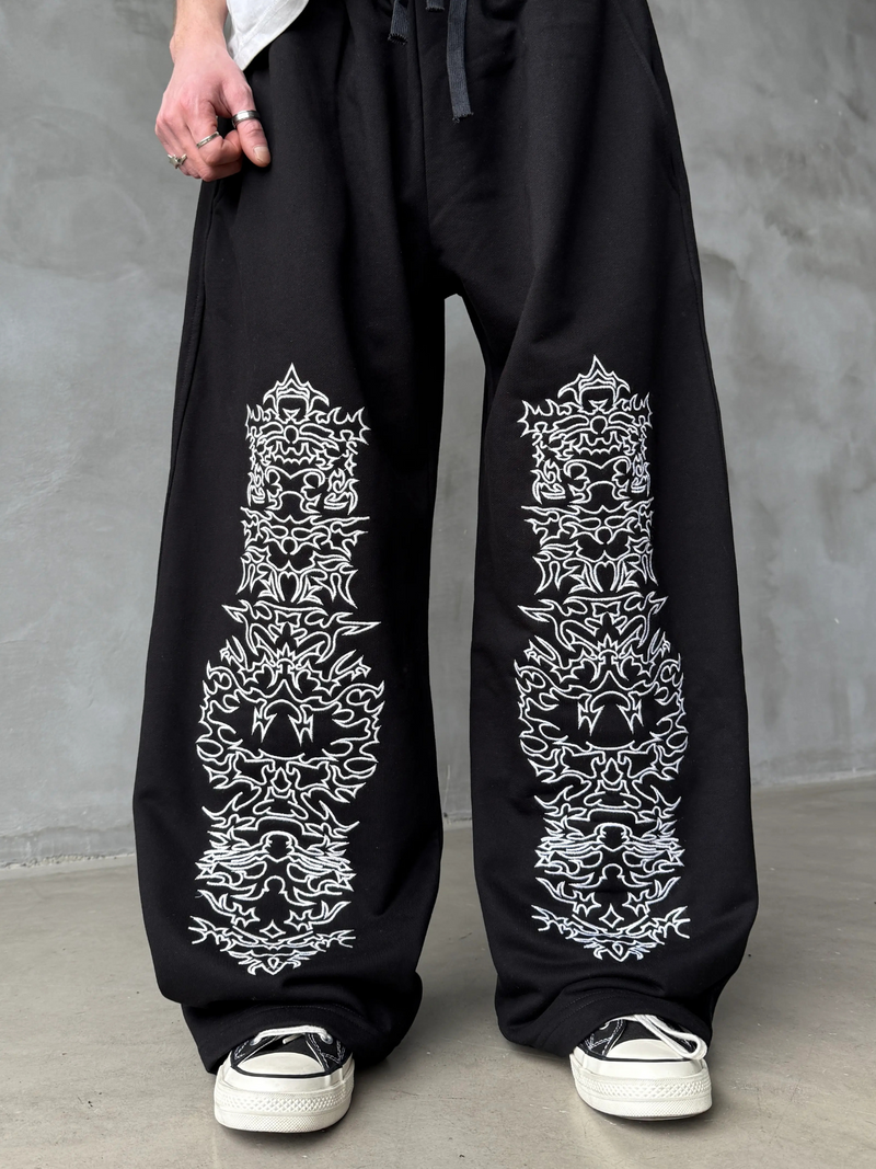 Shadow Reaper Embroidered Pants