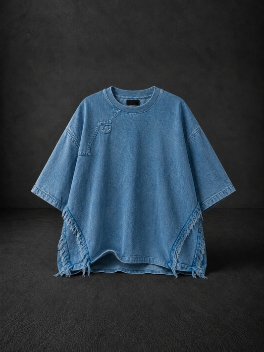 RUIN ARMOR TEE - DENIM BLUE
