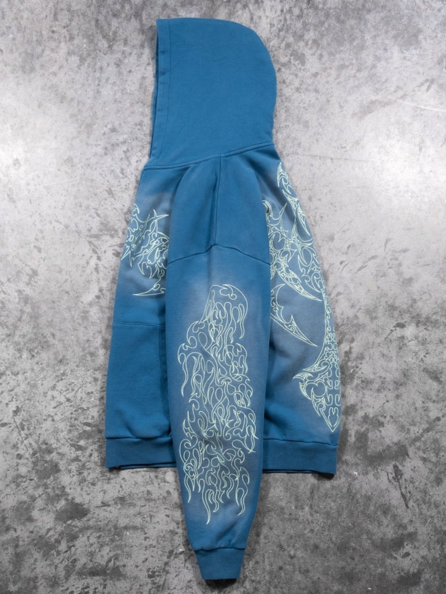 INFERNO CROSS ZIP HOODIE