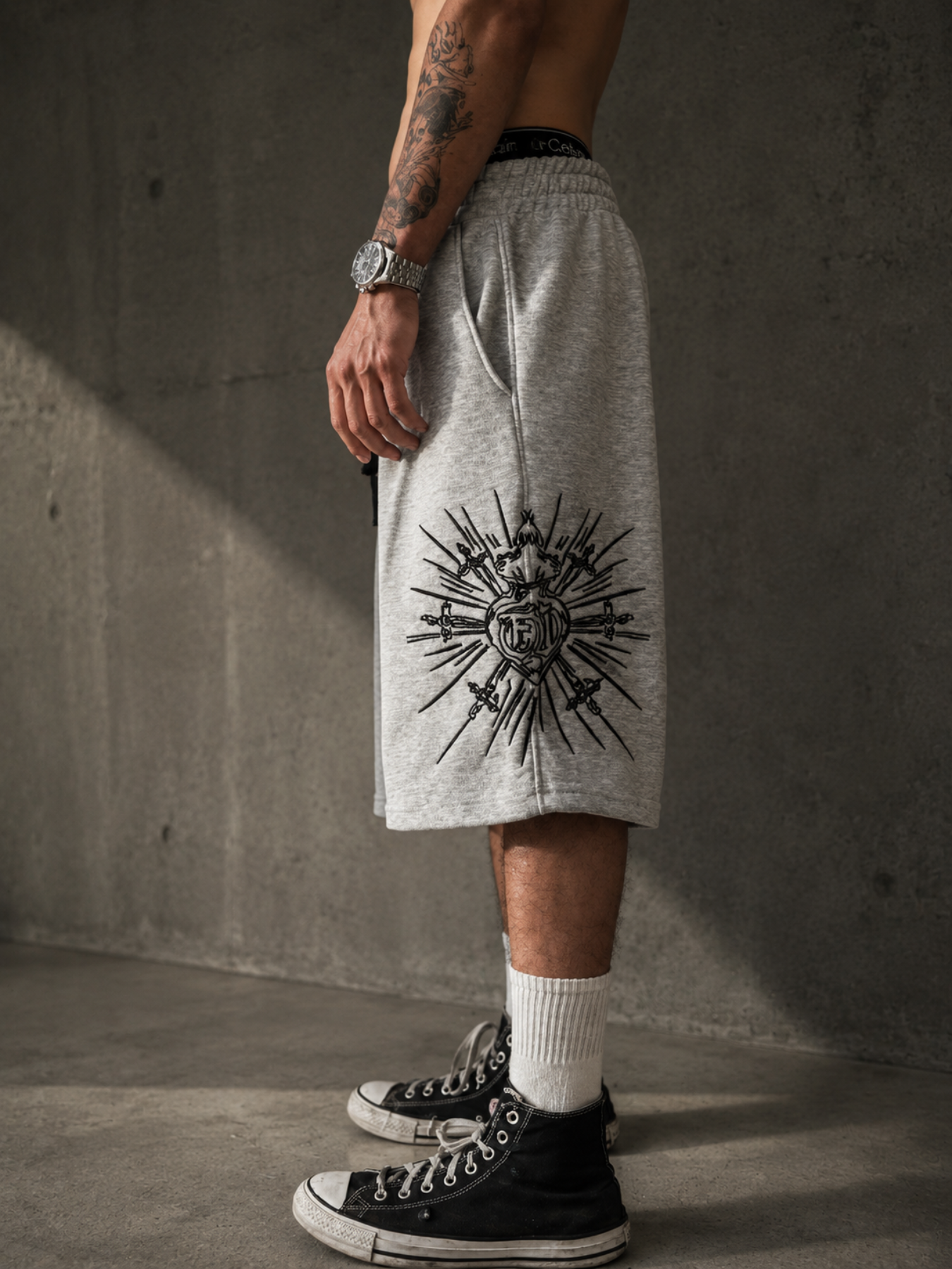 SACRED SAINTS SHORTS