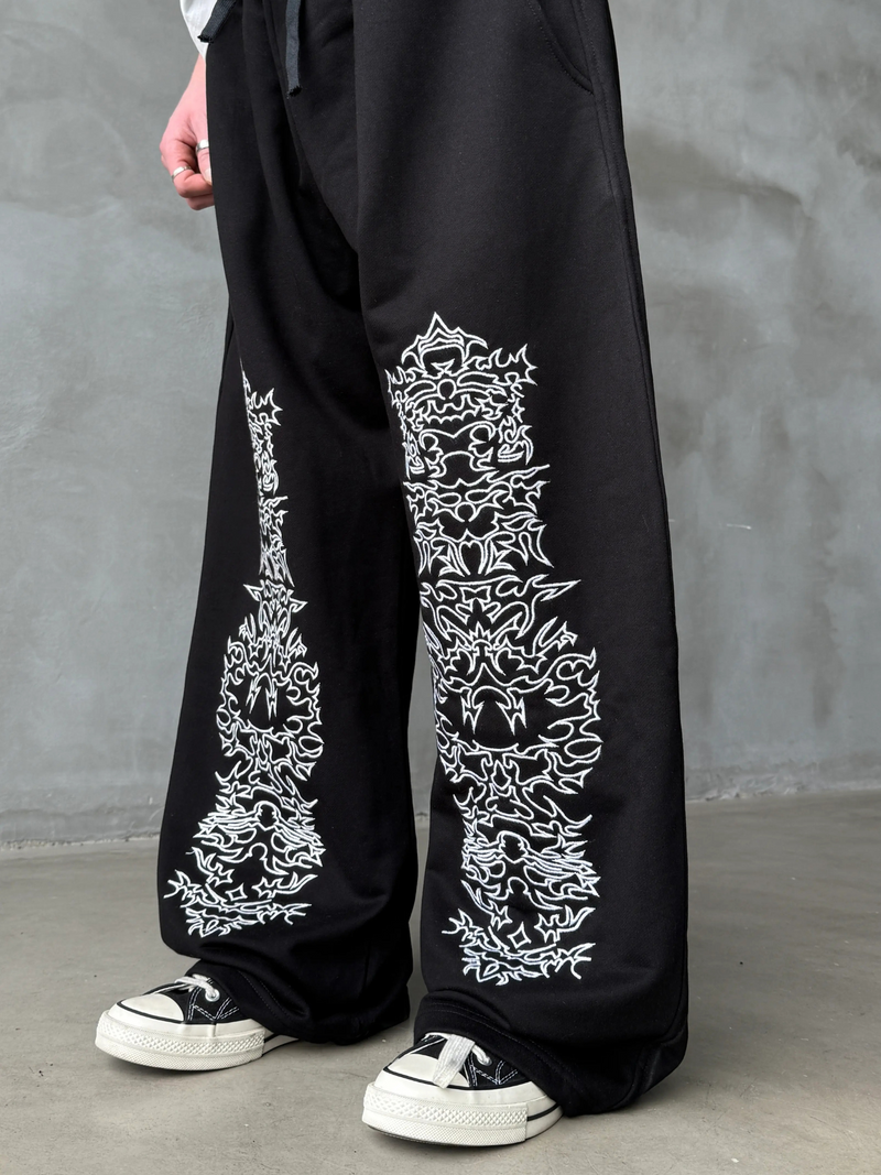 Shadow Reaper Embroidered Pants