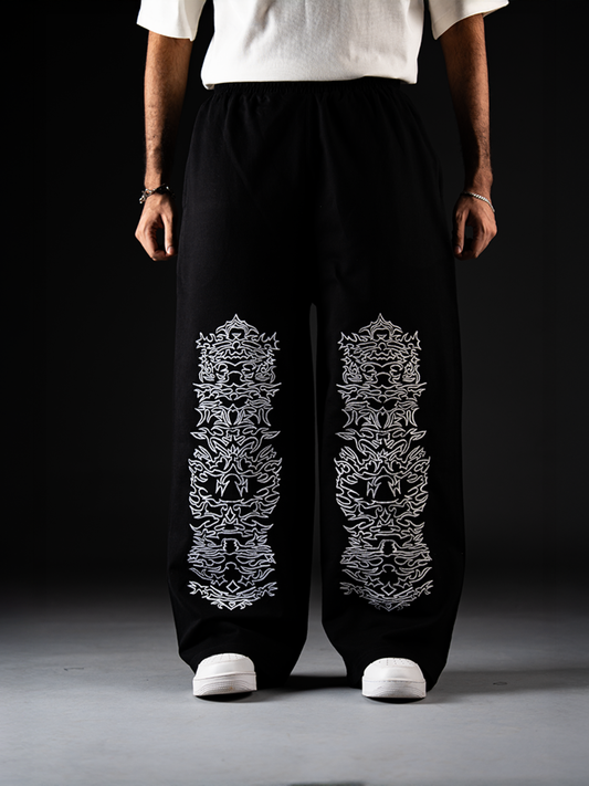 SHADOW REAPER EMBROIDERED PANTS