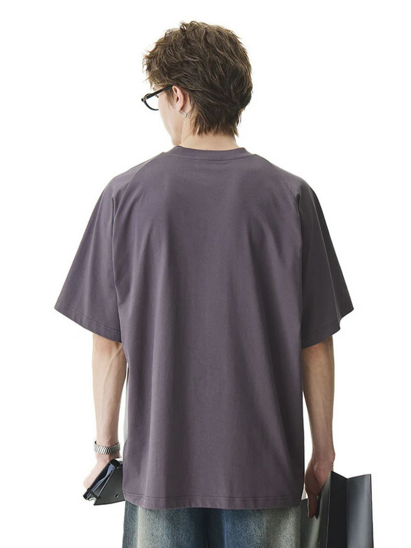 Two-Tone Minimal T-Shirt