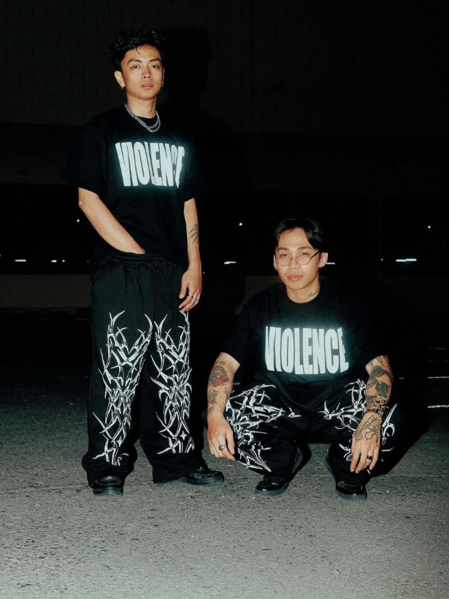 GOTHIC PUNK DARK STYLE PANTS