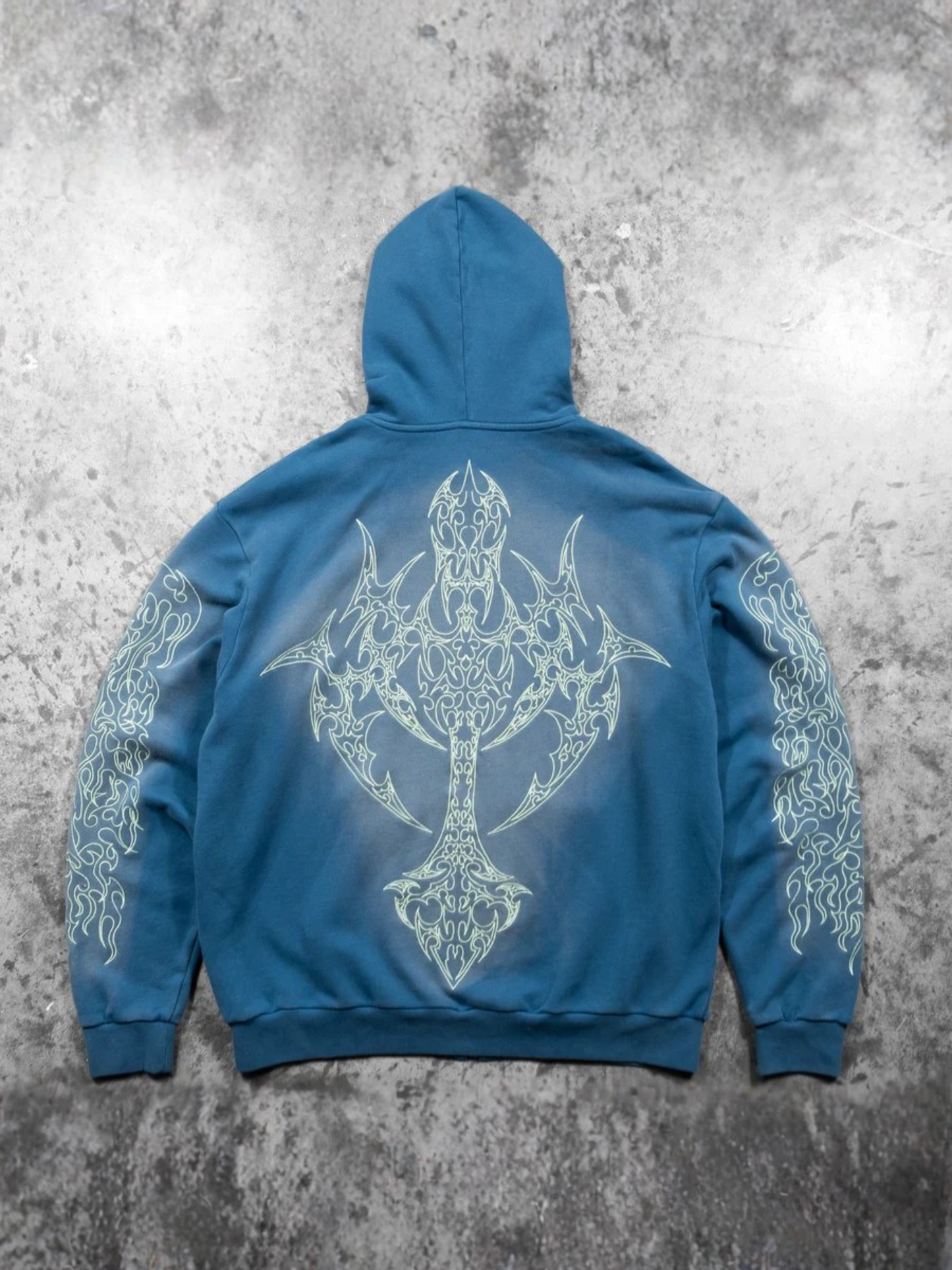 INFERNO CROSS ZIP HOODIE