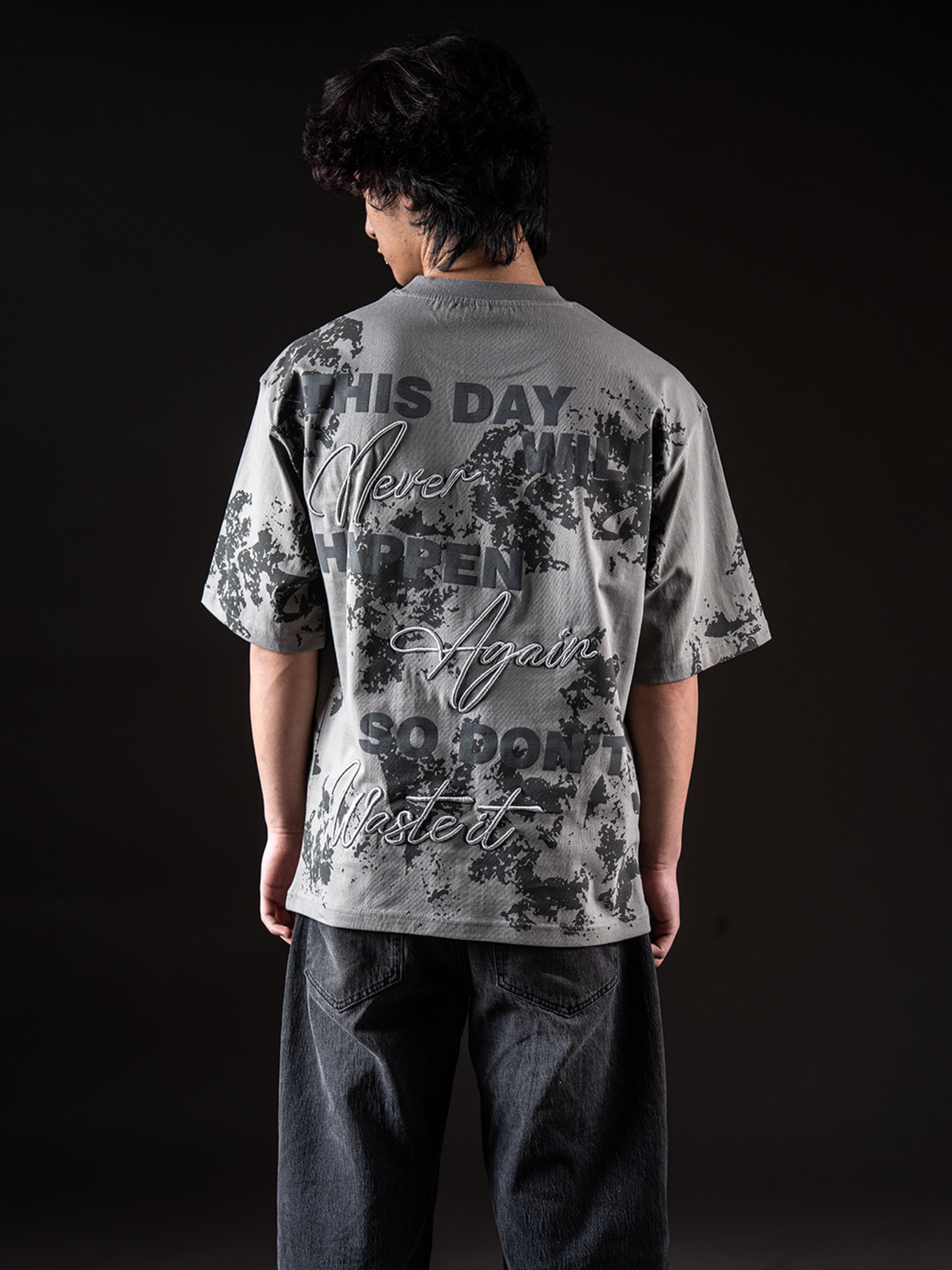 NEVER AGAIN TEE