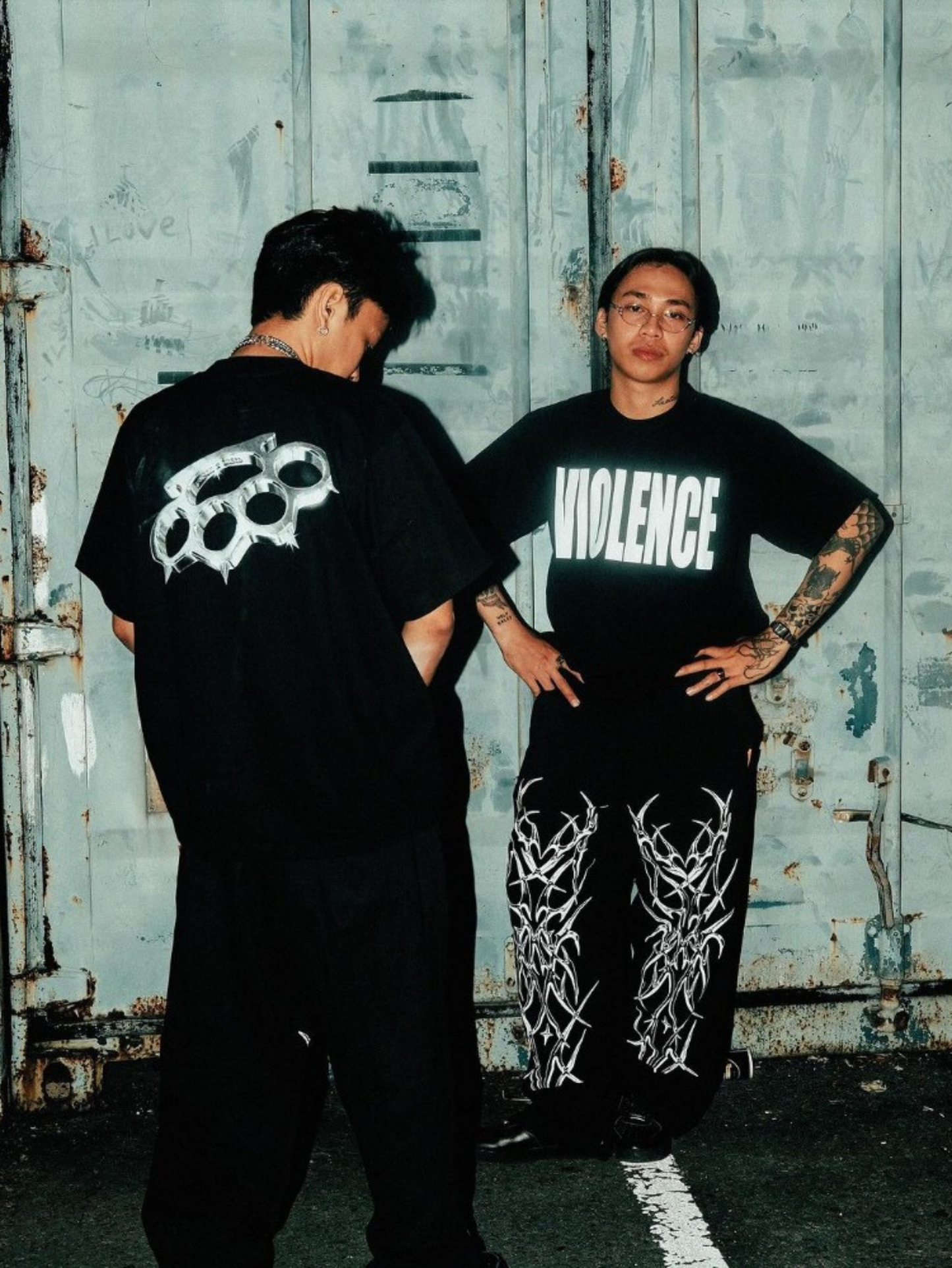 GOTHIC PUNK DARK STYLE PANTS