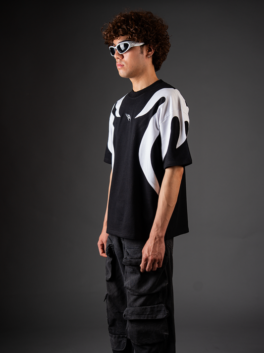 THE WHITE FLAMES TEE