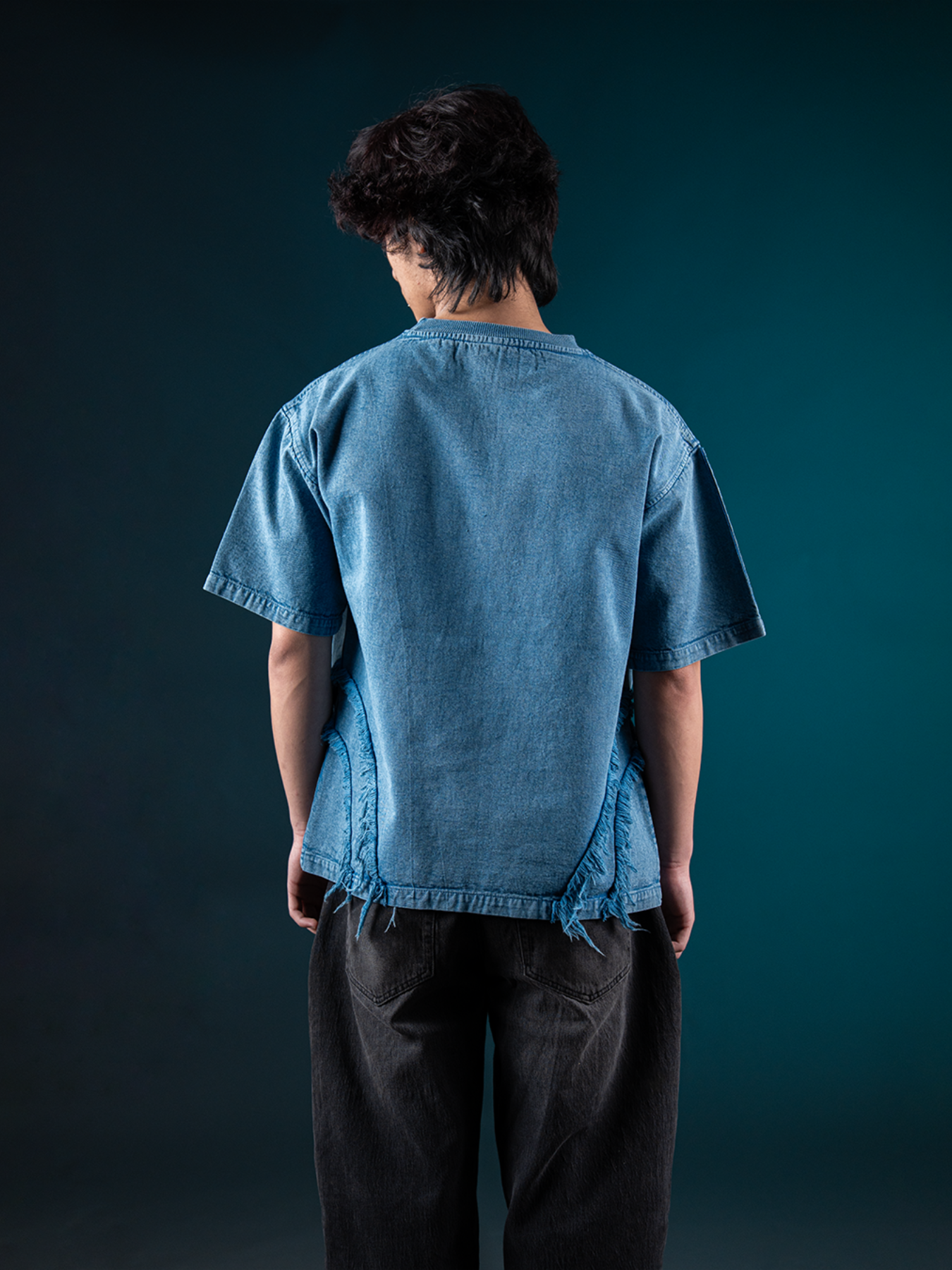 RUIN ARMOR TEE - DENIM BLUE