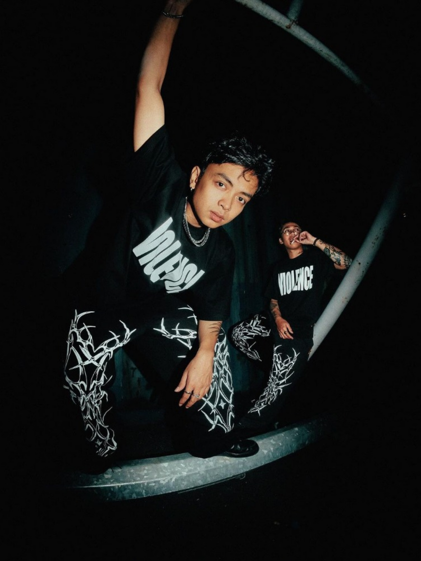 GOTHIC PUNK DARK STYLE PANTS