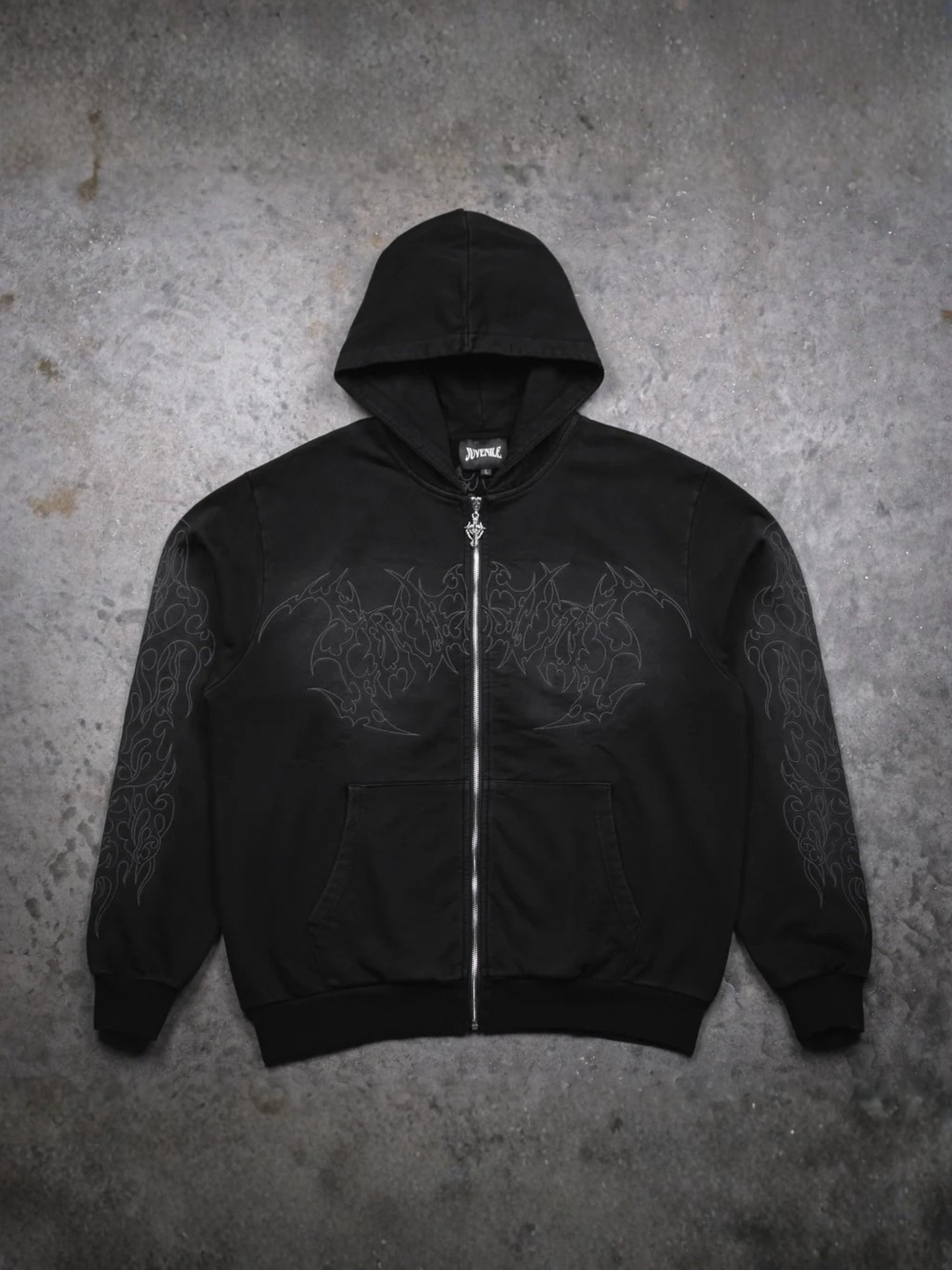 INFERNO CROSS ZIP HOODIE