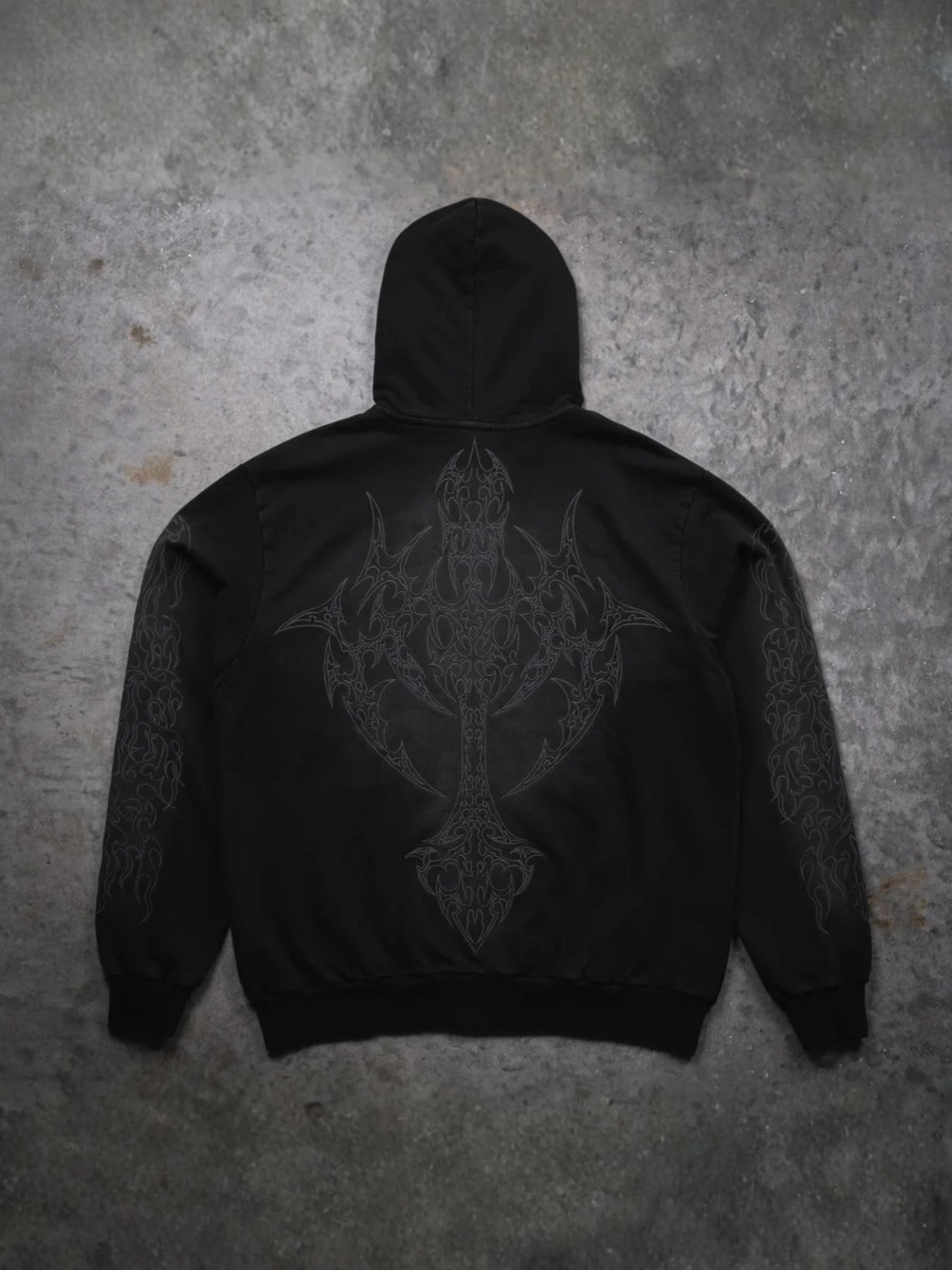 INFERNO CROSS ZIP HOODIE