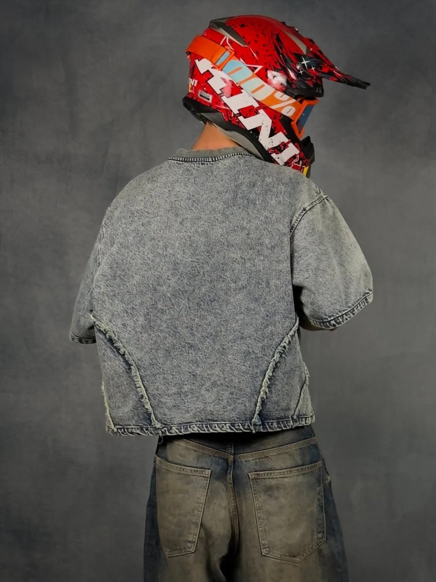 RUIN ARMOR TEE - DENIM BLUE