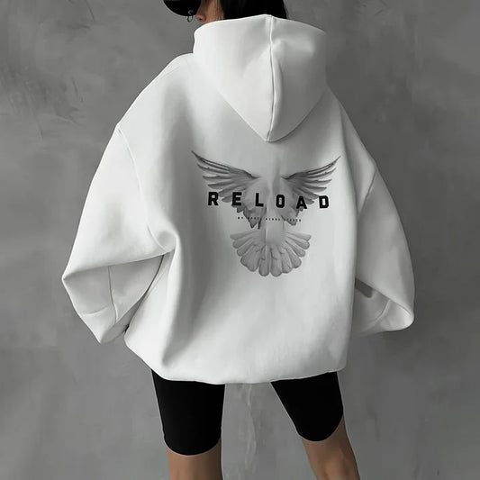 OVERSIZED PEACE HOODIE
