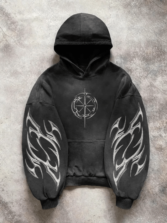 PUNK OVERSIZED HOODIE