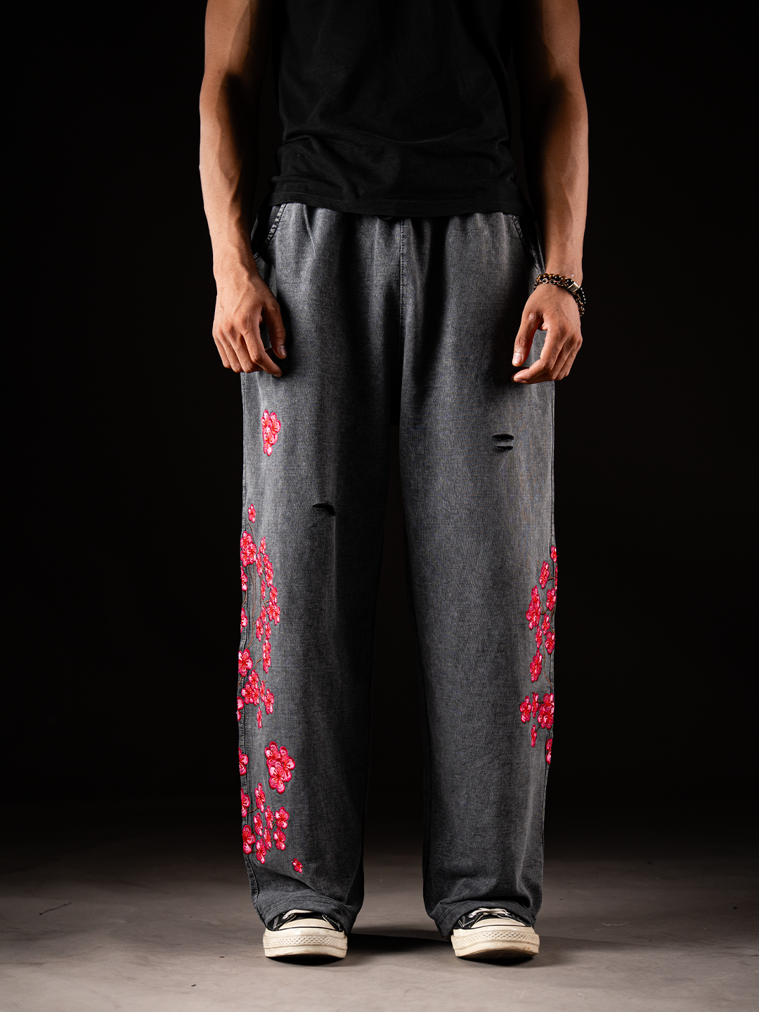 SAKURA ASH SWEATPANTS
