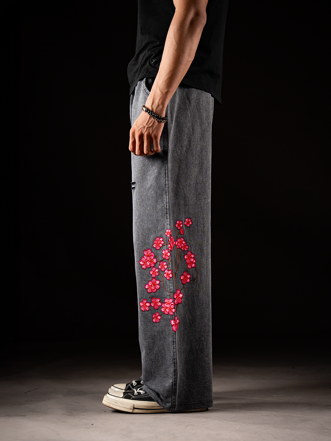 SAKURA ASH SWEATPANTS